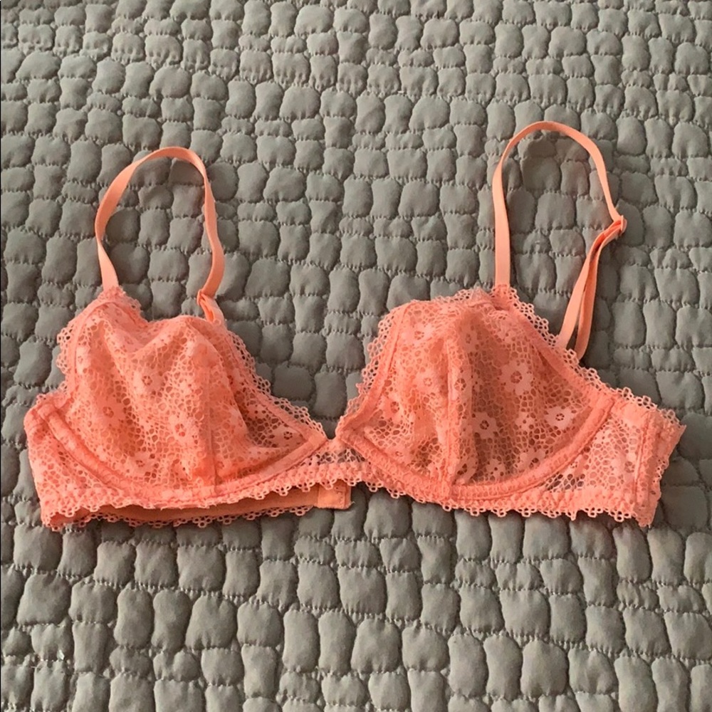 Victoria’s Secret Orange Lace Bra
